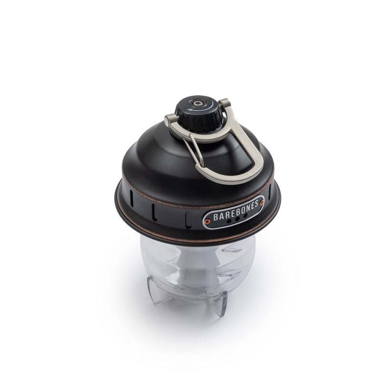 Barebones مصباح بيكون المعلق من باربونز - برونز عتيق، فانوس تخييم LED قابل لإعادة الشحن مع سطوع قابل للتعديل - فانوس معلق بتصميم قديم مقاوم للعوامل الجوية للمغامرات الخارجية والاستخدام على مدار السنة - Image 3